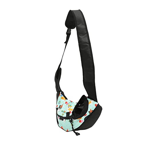 INOOMP Kleiner Hundetransportbeutel Atmungsaktive Tragetasche Für Haustiere Schultertasche Reisen Sightseeing Camping Und Ausflüge Stilvoll Corgi-Design von INOOMP