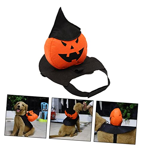 INOOMP Halloween Hundekleidung Lustiges Kürbis-kostüm Für Hunde Für Tägliches Tragen Partys Und Besondere Anlässe Aus Strapazierfähigem Material von INOOMP
