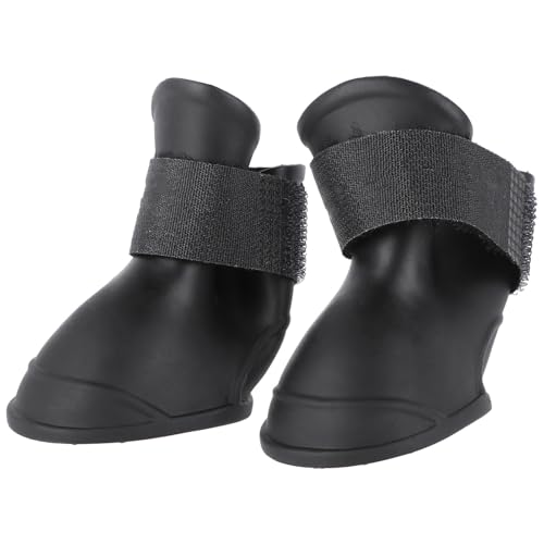 INOOMP Haustier Hund Welpen Anti-Rutsch Regen Schnee Candy Farbe Gummi wasserdichte Stiefel Schuhe von INOOMP