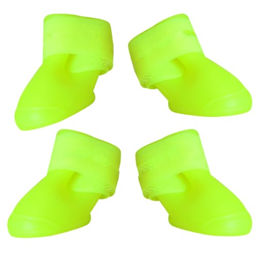 INOOMP Haustier Hund Welpen Anti-Rutsch Regen Schnee Candy Farbe Gummi wasserdichte Stiefel Schuhe INOOMP Haustier Hund Welpen Anti-Rutsch Regen Schnee Candy Farbe Gummi wasserdichte Stiefel Schuhe von INOOMP