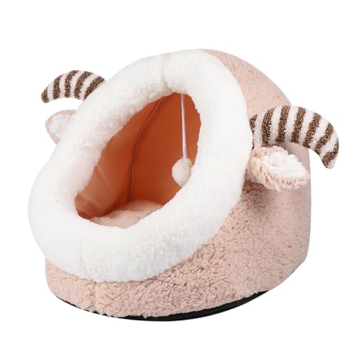 INOOMP Warmes Haustiernest Gewebtes Katzenbett Hundebett Haustier-baumwollnest Katzenbett und Kissen Nicht INOOMP Warmes Haustiernest Gewebtes Katzenbett Hundebett Haustier-baumwollnest Katzenbett und Kissen Nicht von INOOMP