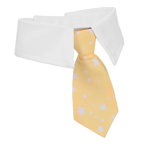INOOMP Haustier Krawatte Halstuch Für Hunde Hundepflege Hundehalsband Krawatte Für Haustiere Haustier-krawattenkragen Kleine Hunde-Outfits Polyester Baumwolle Kleidung Hündchen von INOOMP