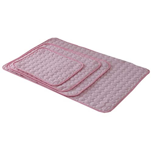 INOOMP Haustier Kühlmatte für Hunde und Katzen Sommer Kühlmatte und Atmungsaktiv für Hundebett Transport und Zuhause S von INOOMP