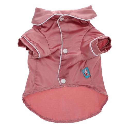 INOOMP Haustier-Pyjama hundekostü Hunde kostü hundepulli Haustierpyjama Nachtwäsche für Haustiere Haustierkleidung klein Hundekleidung Hunde-Nachtwäsche zu Hause Bademantel Polyester von INOOMP