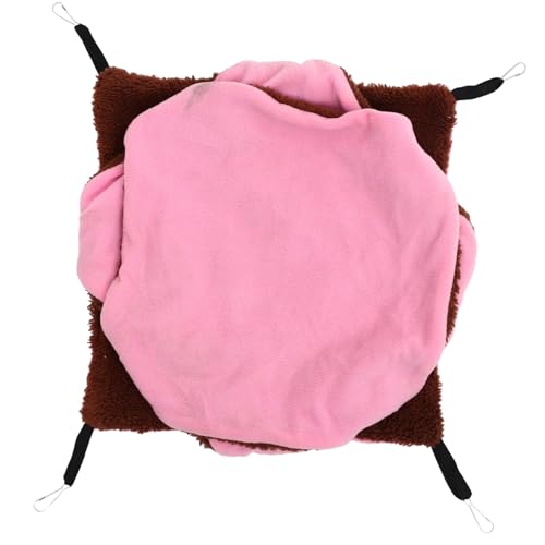 INOOMP DREI-Layer-hängematte Für Kleintiere Atmungsaktive Und Bequeme Schlaf Und Spielmatte Für Meerschweinchen Hamster Ratten Und Chinchillas Warmes Und Praktisches Nest Für INOOMP DREI-Layer-hängematte Für Kleintiere Atmungsaktive Und Bequeme Schlaf Und Spielmatte Für Meerschweinchen Hamster Ratten Und Chinchillas Warmes Und Praktisches Nest Für von INOOMP