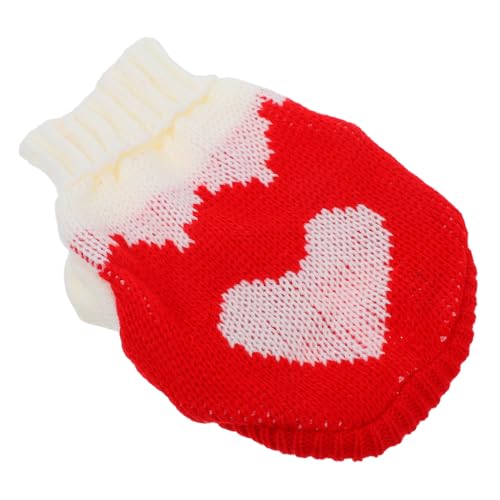 INOOMP Haustier-katzenpullover Pullover Für Kätzchen Kleidung Klein Katze Wintermantel Urlaubspullover Für Hunde Weihnachtshundepullover Süßer Katzenpullover Hunde-Outfit Katzenjacke Garn von INOOMP