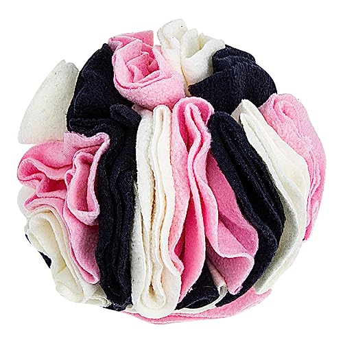 INOOMP Hundespielzeug Pet Snuffle Für Hunde Interaktives Schnüffelspielzeug Langsamer Futterspender Aus Fleece Leicht Zu Reinigen von INOOMP