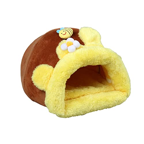 INOOMP Adorable Warm Nest Für Kleintiere Beheizbares Haus Für Hamster Meerschweinchen Und Eichhörnchen Material Leicht Zu Reinigen Tragbares Design von INOOMP