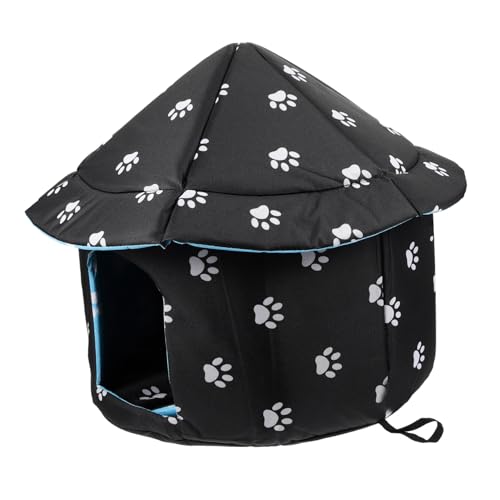 INOOMP Katze Wetterfest Leichte Haustier Höhle Bett Kätzchen Warme Nest Oxford Stoff INOOMP Katze Wetterfest Leichte Haustier Höhle Bett Kätzchen Warme Nest Oxford Stoff von INOOMP