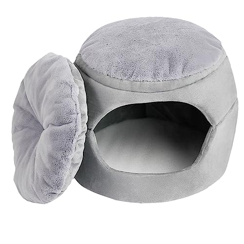 INOOMP Pet Litter Katzenbett Warmes Faltbares Und Halbgeschlossenes Schlafnest Baumwolle Für Haustiere Für Schlaf Und Spiel Kalten Monaten INOOMP Pet Litter Katzenbett Warmes Faltbares Und Halbgeschlossenes Schlafnest Baumwolle Für Haustiere Für Schlaf Und Spiel Kalten Monaten von INOOMP