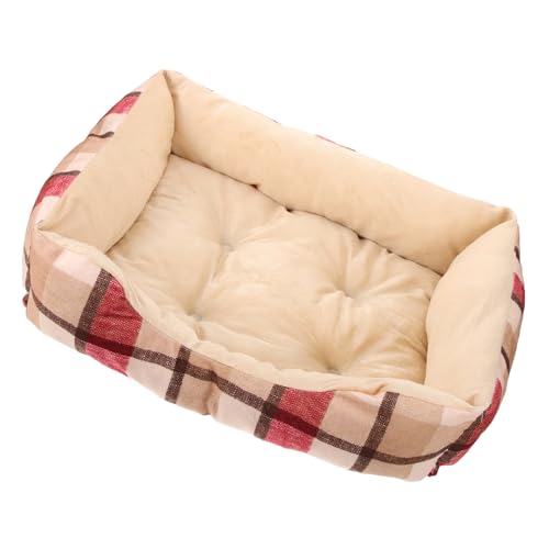 INOOMP Weihnachtliches Katzenbett Aus Baumwolle Warmes Pet Nest Für Kleine Und Mittelgroße Hunde Und Katzen Für Drinnen Und Draußen Gemütliches Schlafnest Für Haustiere INOOMP Weihnachtliches Katzenbett Aus Baumwolle Warmes Pet Nest Für Kleine Und Mittelgroße Hunde Und Katzen Für Drinnen Und Draußen Gemütliches Schlafnest Für Haustiere von INOOMP