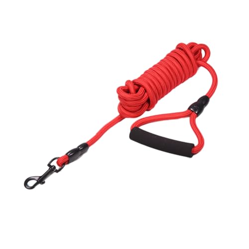 INOOMP Haustierleine hundegurt hundelaufband hundetraining Laufende Hundeleine Robuste Hundeleine Trainingsleine aus Nylon Trainingsleine für Hunde schwer Leinen Kettenblatt Gürtel rot INOOMP Haustierleine hundegurt hundelaufband hundetraining Laufende Hundeleine Robuste Hundeleine Trainingsleine aus Nylon Trainingsleine für Hunde schwer Leinen Kettenblatt Gürtel rot von INOOMP