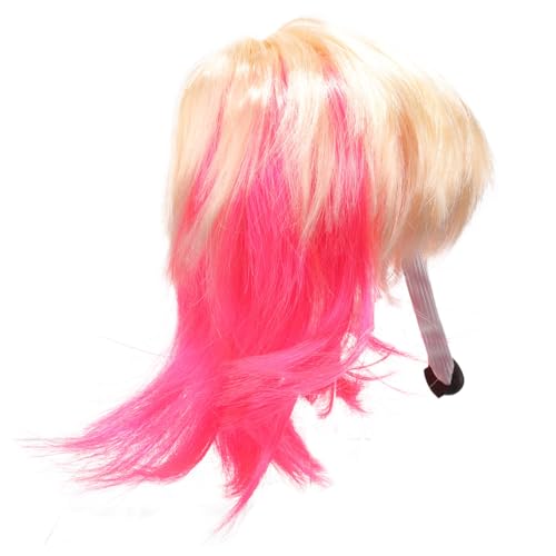 INOOMP Pet Decorative Wig Für Hunde Und Katzen Künstliche Haarperücke Mit Farbenfrohem Design Für Partys Und Besondere Anlässe Sicheres Und Bequemes Material Für Haustiere INOOMP Pet Decorative Wig Für Hunde Und Katzen Künstliche Haarperücke Mit Farbenfrohem Design Für Partys Und Besondere Anlässe Sicheres Und Bequemes Material Für Haustiere von INOOMP