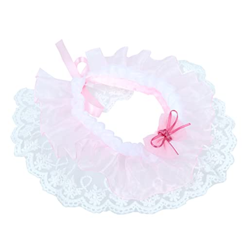 INOOMP Pet Lace Scarf Für Hunde Rosa Hochzeits-Halsband Für Haustiere Warm Und Bequem Verstellbare Für Hunde Für Festlichkeiten Und Besondere Anlässe Xs INOOMP Pet Lace Scarf Für Hunde Rosa Hochzeits-Halsband Für Haustiere Warm Und Bequem Verstellbare Für Hunde Für Festlichkeiten Und Besondere Anlässe Xs von INOOMP