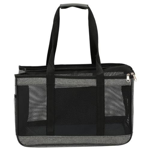 INOOMP Katzentragetasche Für Draußen – Atmungsaktive Netz-haustiertasche Katzenreisetasche Mit Riemen Vielseitige Tragetasche Für Katzen Und Hunde INOOMP Katzentragetasche Für Draußen – Atmungsaktive Netz-haustiertasche Katzenreisetasche Mit Riemen Vielseitige Tragetasche Für Katzen Und Hunde von INOOMP