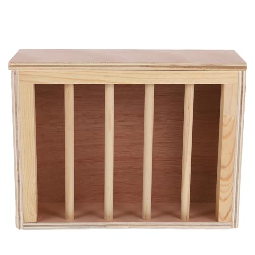 INOOMP Heu-Futterspender aus Holz für Käfige – Heuraufe für Kleintiere, Futterhalter aus Gras – Futterspender für Kaninchen, Meerschweinchen, Chinchillas – Käfigzubehör INOOMP Heu-Futterspender aus Holz für Käfige – Heuraufe für Kleintiere, Futterhalter aus Gras – Futterspender für Kaninchen, Meerschweinchen, Chinchillas – Käfigzubehör von INOOMP