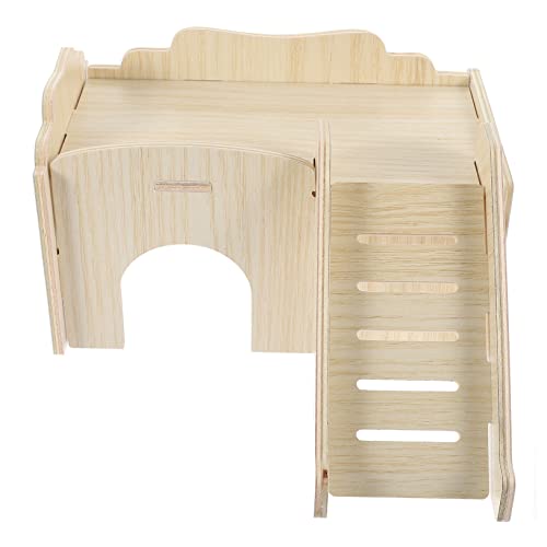 INOOMP Hamster Große Holz Chinchilla Käfig Spielzeug Haustier Hütte Ratte Burg S Komfortable Nesting Für INOOMP Hamster Große Holz Chinchilla Käfig Spielzeug Haustier Hütte Ratte Burg S Komfortable Nesting Für von INOOMP