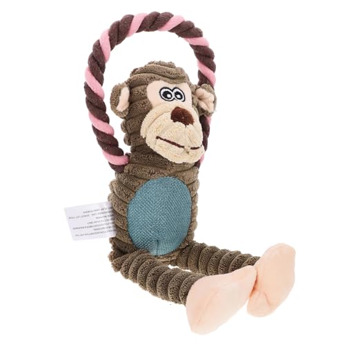 INOOMP Kuscheliges Hundespielzeug Aus Plüsch Cartoon-löwe Oder AFFE Für Kleine Und Mittelgroße Hunde Quietschendes Kauspielzeug Zur Beschäftigung Und Zahnpflege Für Entspannte INOOMP Kuscheliges Hundespielzeug Aus Plüsch Cartoon-löwe Oder AFFE Für Kleine Und Mittelgroße Hunde Quietschendes Kauspielzeug Zur Beschäftigung Und Zahnpflege Für Entspannte von INOOMP