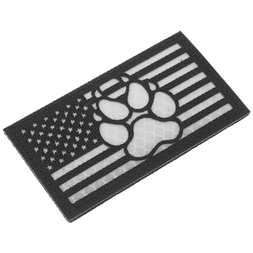 INOOMP Hunde-Patches Für Geschirr Hunde-Tracker-Pfote Bestickte Applikation Haustier-Hundeweste Nylon-Trainingsgeschirr-Patch Für Tierwesten Geschirre Leine INOOMP Hunde-Patches Für Geschirr Hunde-Tracker-Pfote Bestickte Applikation Haustier-Hundeweste Nylon-Trainingsgeschirr-Patch Für Tierwesten Geschirre Leine von INOOMP