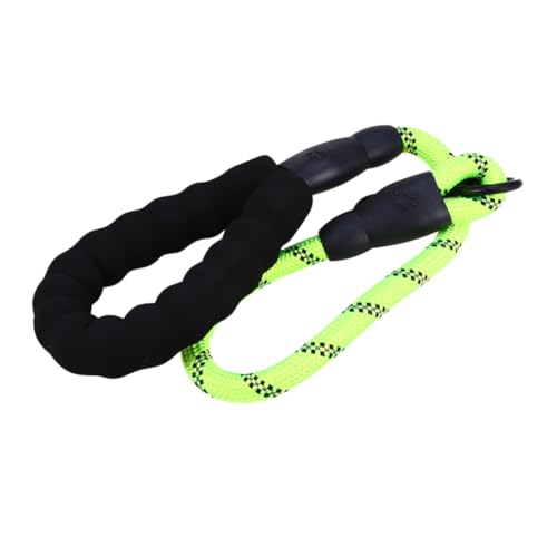 INOOMP Nylon Hund Traktion Gürtel 60cm Leine für Walking Training Reflektierende Grün von INOOMP