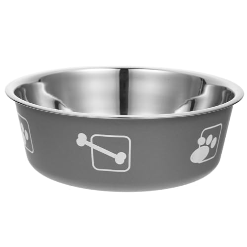 INOOMP Hundefutterbehälter Edelstahl Hundenapf Hundewassernapf Kein Futternapf für Haustiere Ihr Haustier INOOMP Hundefutterbehälter Edelstahl Hundenapf Hundewassernapf Kein Futternapf für Haustiere Ihr Haustier von INOOMP