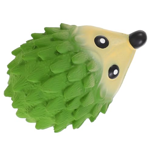 INOOMP Hundespielzeug Latex Quietschspielzeug Igelform Kauspielzeug zur Zahnpflege Interaktives für Kleine Hunde Drinnen und Draußen Fördert Aktivität und Gesundheit von INOOMP
