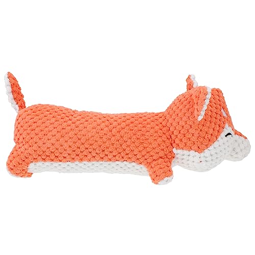 INOOMP Cartoon-Fuchs-hundespielzeug Interaktives Kauspielzeug Für Hunde Quietschend Sicheres Material Fördert Das Kauen Zahnpflege Für Kleine Und Mittlere Hunde INOOMP Cartoon-Fuchs-hundespielzeug Interaktives Kauspielzeug Für Hunde Quietschend Sicheres Material Fördert Das Kauen Zahnpflege Für Kleine Und Mittlere Hunde von INOOMP