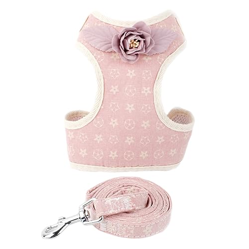 INOOMP Haustiergeschirre Hundeweste Zugseil Bequemer Brustgurt für Haustiere Stilvoll und für Outdoor-aktivitäten von INOOMP