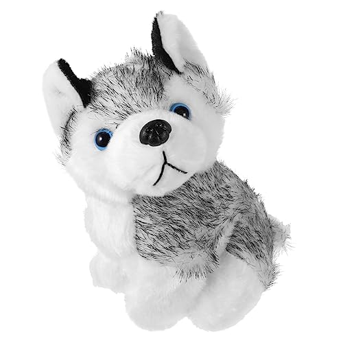 INOOMP Husky Hund Plüschspielzeug Kuscheltier Für Süßer Hundedekoration Für Schlafzimmer Und Büro Als Für INOOMP Husky Hund Plüschspielzeug Kuscheltier Für Süßer Hundedekoration Für Schlafzimmer Und Büro Als Für von INOOMP