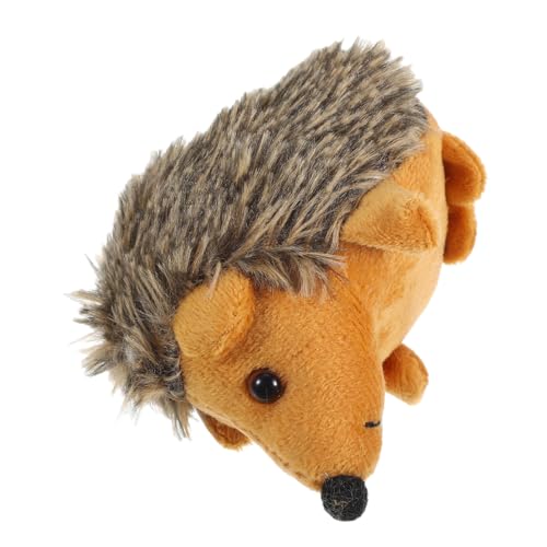INOOMP Igel Hundespielzeug Welpenspielzeug Hundespielspielzeug Welpe Kauert Outdoor-trainingsspielzeug Kauspielzeug Für Kleine Hunde -Igel Orange Plüsch von INOOMP