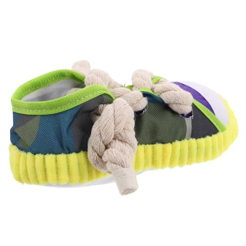 INOOMP Interaktives Slipper Design mit Quietsche Baumwollseil für Welpen für Drinnen und Draußen Teething für Haustiere INOOMP Interaktives Slipper Design mit Quietsche Baumwollseil für Welpen für Drinnen und Draußen Teething für Haustiere von INOOMP