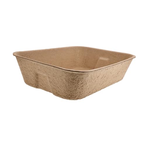 INOOMP Katzentoilette Große Kapazität Katzenunterlage Offene Katzentoilette Stabile Katzentoilette Aus Papier für Kleintiere INOOMP Katzentoilette Große Kapazität Katzenunterlage Offene Katzentoilette Stabile Katzentoilette Aus Papier für Kleintiere von INOOMP