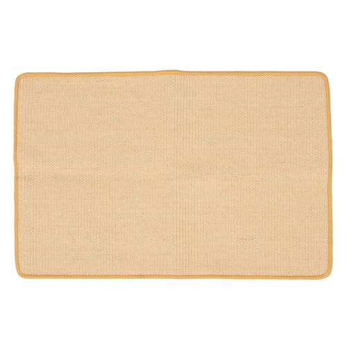 INOOMP Kratzbrett Katze Wiederverwendbare Katzenkratzunterlage Bodenkratzunterlage Katze Sisal Kratzmatte Wohnaccessoire von INOOMP