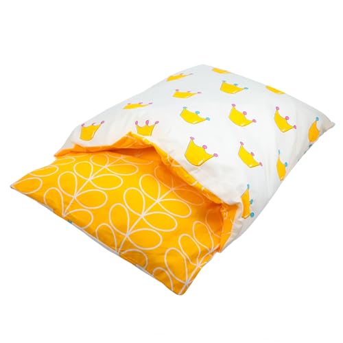 INOOMP Haustier Schlafsack M Größe Gelb Krone Bett Katze Haustier Nest Bequemes Haustier Kissen Bett INOOMP Haustier Schlafsack M Größe Gelb Krone Bett Katze Haustier Nest Bequemes Haustier Kissen Bett von INOOMP