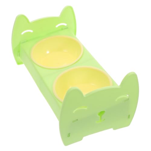 INOOMP Stainless Steel Futternapf Für Katzen Und Kleine Hunde Rutschfester Doppelnapf Für Futter Und Wasser Im Freien Langlebig Und Vielseitig Für Haustierbesitzer INOOMP Stainless Steel Futternapf Für Katzen Und Kleine Hunde Rutschfester Doppelnapf Für Futter Und Wasser Im Freien Langlebig Und Vielseitig Für Haustierbesitzer von INOOMP