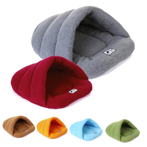 INOOMP Pet Kennel Nest Pad Für Kleine Haustiere Warmes Kuscheliges Schlafsack-Bett Für Und Katzen Waschbare Baumwollmatte Dunkelrot Xs INOOMP Pet Kennel Nest Pad Für Kleine Haustiere Warmes Kuscheliges Schlafsack-Bett Für Und Katzen Waschbare Baumwollmatte Dunkelrot Xs von INOOMP