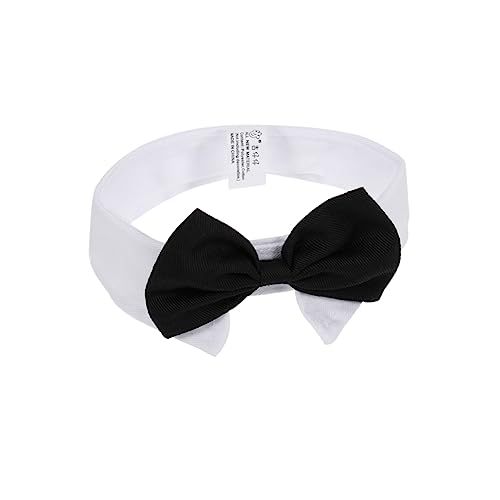 INOOMP Hundehalsband Mit Fliege Für Kleine Hunde Und Katzen Verstellbares Und Weißes Design Für Besondere Anlässe s Für Hochzeiten Und Partys INOOMP Hundehalsband Mit Fliege Für Kleine Hunde Und Katzen Verstellbares Und Weißes Design Für Besondere Anlässe s Für Hochzeiten Und Partys von INOOMP