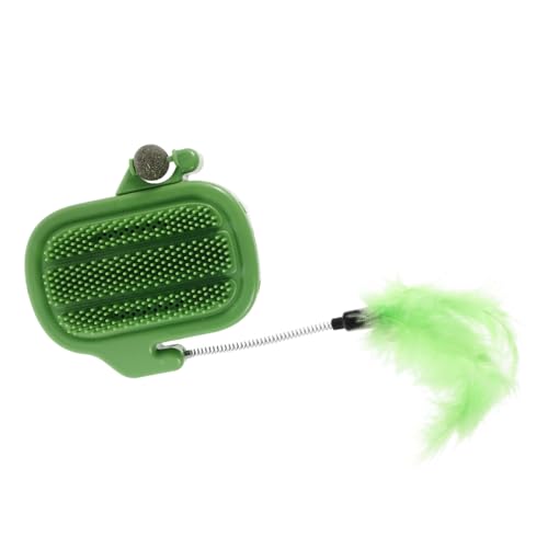 INOOMP Katzenkratzer Praktisches Katzenmassagegerät Plastikkatze Pflegebürste Eckpostkatze Kratzer Massagekamm Für Haustiere Massagekamm Für Katzen Heimtierbedarf Pp Green INOOMP Katzenkratzer Praktisches Katzenmassagegerät Plastikkatze Pflegebürste Eckpostkatze Kratzer Massagekamm Für Haustiere Massagekamm Für Katzen Heimtierbedarf Pp Green von INOOMP