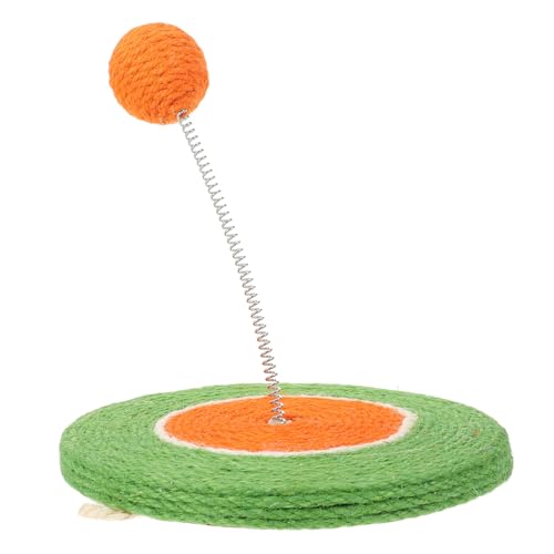 INOOMP Katzenkratzer Sisalball Katzenspielzeug Interaktives Kätzchenspielzeug Katzenkratzpad Katzenstab Spielzeug Zum Aufhängen Federball Zum Jagen INOOMP Katzenkratzer Sisalball Katzenspielzeug Interaktives Kätzchenspielzeug Katzenkratzpad Katzenstab Spielzeug Zum Aufhängen Federball Zum Jagen von INOOMP