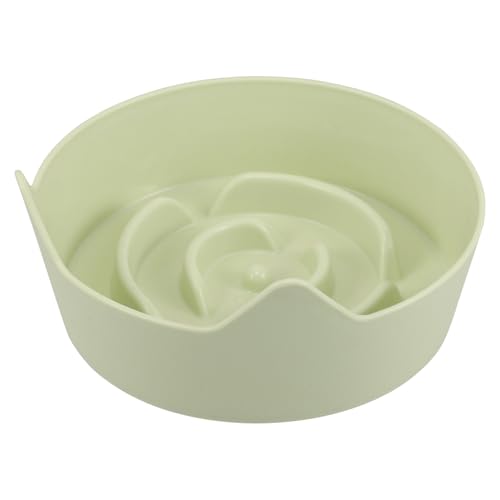 INOOMP Katzennapf Flache Katzenschale Slow Feeder Napf Für Katzen Kätzchenfuttergericht Slowfeeder Für Hundefutter Langsame Fütterer Für Katzen Plastik Light Green INOOMP Katzennapf Flache Katzenschale Slow Feeder Napf Für Katzen Kätzchenfuttergericht Slowfeeder Für Hundefutter Langsame Fütterer Für Katzen Plastik Light Green von INOOMP