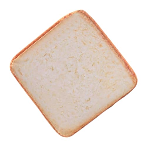 INOOMP Katzenschlafkissen Drinnen Schaum Abdeckung Kissen Für Katze Schlafmatten Sitzkissen in Toastform Haustier Toastförmiges Wurfkissen Groß Brotkissen Werfen Super Weicher Kurzplüsch von INOOMP