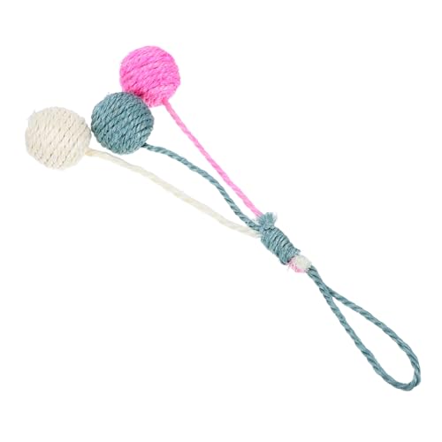 INOOMP Katzenspielzeug Sisalball Katzenspielzeug für drinnen Katze bewegendes Kratzball für Katzen für Katzenbälle Jagdbälle für Katzen Kätzchen Kratzspielzeug INOOMP Katzenspielzeug Sisalball Katzenspielzeug für drinnen Katze bewegendes Kratzball für Katzen für Katzenbälle Jagdbälle für Katzen Kätzchen Kratzspielzeug von INOOMP