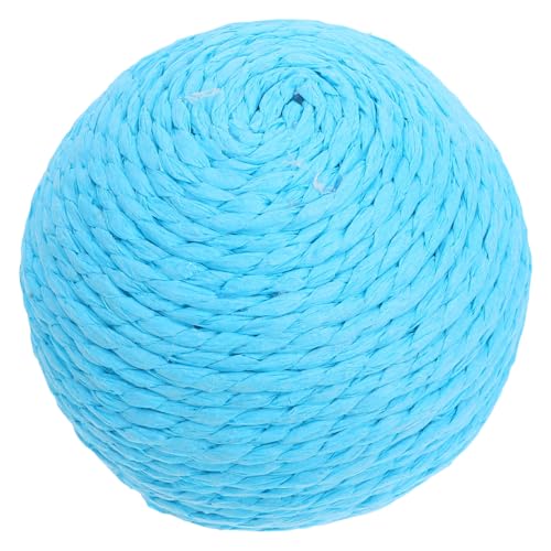 INOOMP Katzenspielzeugball Katze Sisalball Interaktiver Katzenball Katzenrollball Kratzkatzenspielzeug Interaktives Katzenkauspielzeug Für Kätzchen von INOOMP