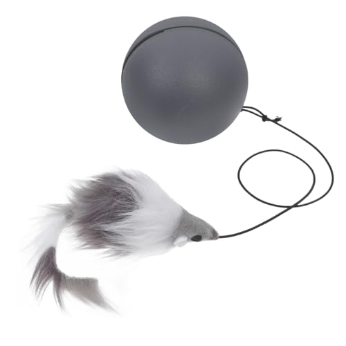 INOOMP Interaktiver Katzenspielzeug Ball Mit Fake- Elektronischer Automatischer Spielball Für Katzen Unvorhersehbare Für Stundenlangen Spaß Beißfestes Material Für Wohnungskatzen Und INOOMP Interaktiver Katzenspielzeug Ball Mit Fake- Elektronischer Automatischer Spielball Für Katzen Unvorhersehbare Für Stundenlangen Spaß Beißfestes Material Für Wohnungskatzen Und von INOOMP