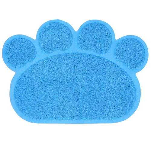 INOOMP Matte Für Katzentoilette Katzenstreu Matte Katzenstreumatte Katzentoilette Pfoten Große Katzentoilette Streukontrolle Für Katzenstreu Wasserdicht Großer Katzenklo-Teppich Blau INOOMP Matte Für Katzentoilette Katzenstreu Matte Katzenstreumatte Katzentoilette Pfoten Große Katzentoilette Streukontrolle Für Katzenstreu Wasserdicht Großer Katzenklo-Teppich Blau von INOOMP