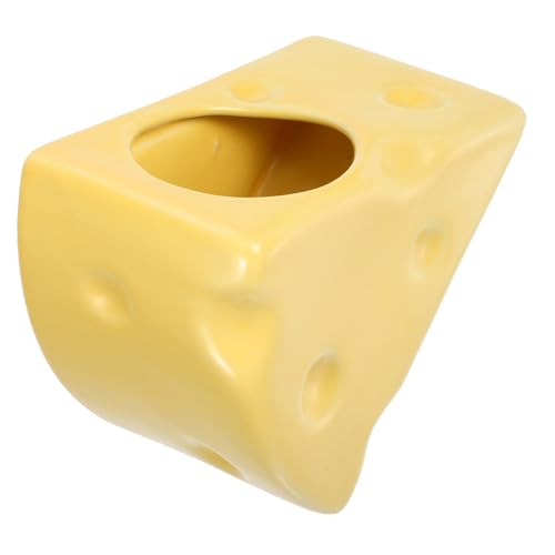 INOOMP Keramik Hamster Nest Käse Form Haustier Haus Kleine Hamster Kühlnest Sommer Versteck Dekorativ Einfach Reinigen Rückzugsort INOOMP Keramik Hamster Nest Käse Form Haustier Haus Kleine Hamster Kühlnest Sommer Versteck Dekorativ Einfach Reinigen Rückzugsort von INOOMP