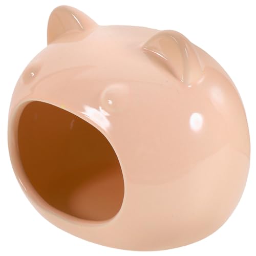 INOOMP Keramik kleintierversteck Kleines Haustierhaus Langlebig und Geruchsfrei Kühles Hamsterhaus für Zwerghamster Meerschweinchen und Mäuse Tragbares Nest für Entspannte Schlafplätze INOOMP Keramik kleintierversteck Kleines Haustierhaus Langlebig und Geruchsfrei Kühles Hamsterhaus für Zwerghamster Meerschweinchen und Mäuse Tragbares Nest für Entspannte Schlafplätze von INOOMP