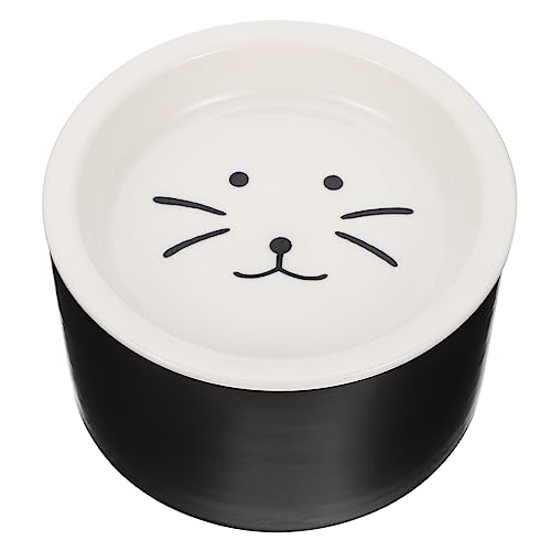 INOOMP Keramiknapf für Haustiere Haustierfutterschale mit großer Kapazität Keramik-Haustierschale für eine angenehme Fütterungserfahrung Hundefutterbehälter Katzennäpfe Hundenäpfe von INOOMP