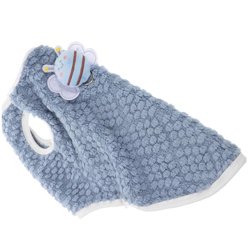INOOMP Bee Cat Vest Mit Haken Fleece-katzenpullover Für Kleine Hunde Und Katzen Perfektes Kostüm-Accessoire Für Tierpartys Valentinstag Und Halloween von INOOMP