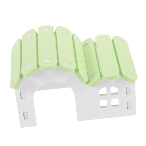 INOOMP Kleines Hamsterversteck aus Stabilem PVC Langlebiges Nagerhaus für Zwerghamster und Kleine Mäuse Farbiges Rückzugsort als Spielplatz und Schlafplatz für Kleintiere INOOMP Kleines Hamsterversteck aus Stabilem PVC Langlebiges Nagerhaus für Zwerghamster und Kleine Mäuse Farbiges Rückzugsort als Spielplatz und Schlafplatz für Kleintiere von INOOMP